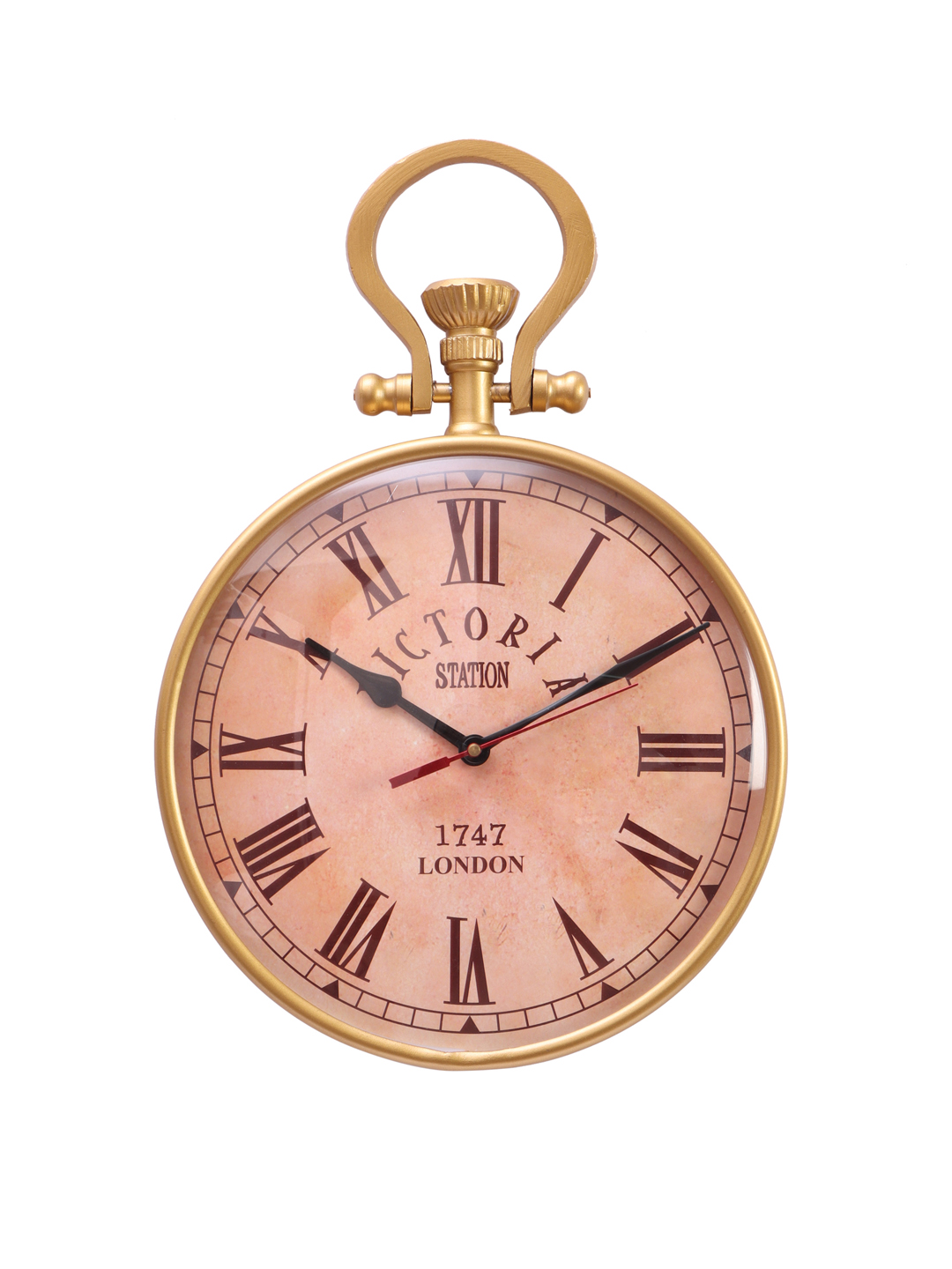 Vintage Metal Victoria Wall Clock Decorative Timepiece | Classic Design for Living Room, Office & Café Décor - Image 2