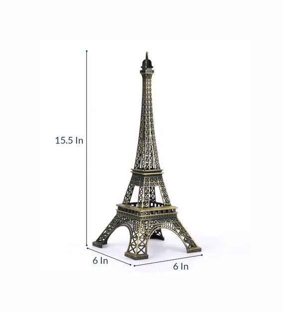 Eiffel Tower 15 inches Miniature Monument Decorative Showpiece for Home & Office Décor | Collectible Souvenir Display Accent - Image 11