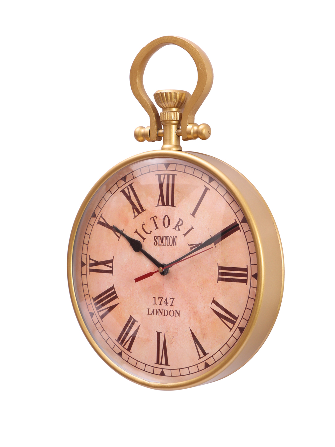 Vintage Metal Victoria Wall Clock Decorative Timepiece | Classic Design for Living Room, Office & Café Décor - Image 6