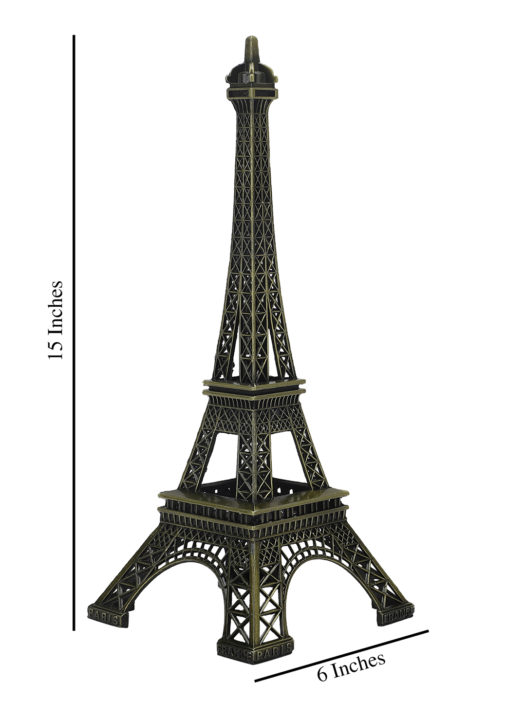 Eiffel Tower 15 inches Miniature Monument Decorative Showpiece for Home & Office Décor | Collectible Souvenir Display Accent - Image 8