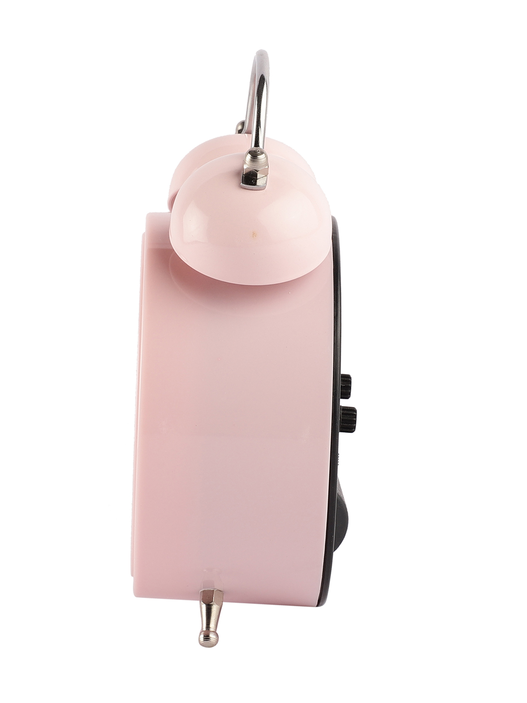 Vintage Metal Classic Pink Alarm Clock for Bedroom & Study Table | Vintage Design - Image 4