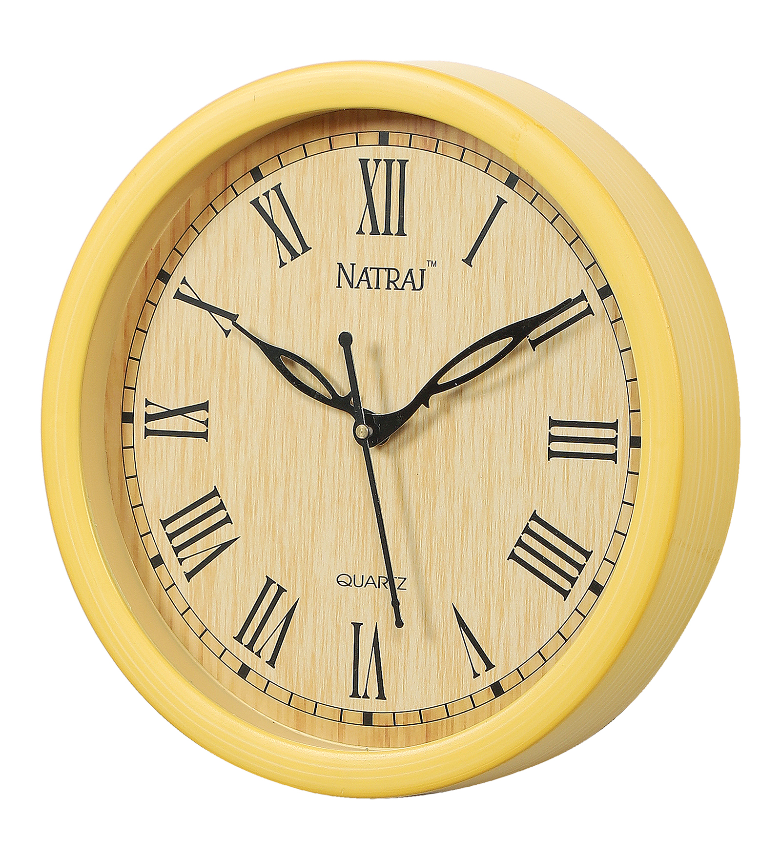 Vintage Plastic Natraj Wall Clock Decorative Timepiece | Classic Design for Living Room, Office & Café Décor - Image 6