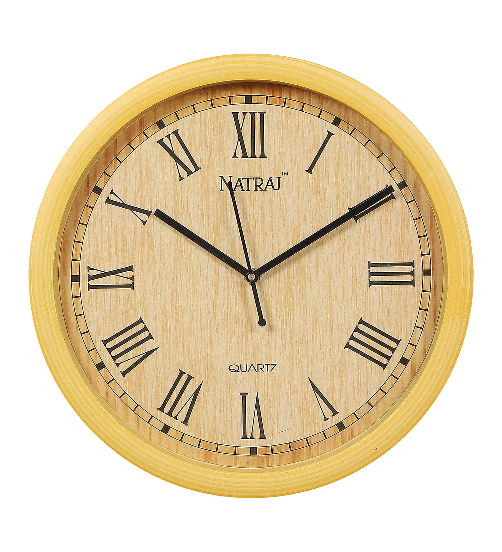 Vintage Plastic Natraj Wall Clock Decorative Timepiece | Classic Design for Living Room, Office & Café Décor - Image 7