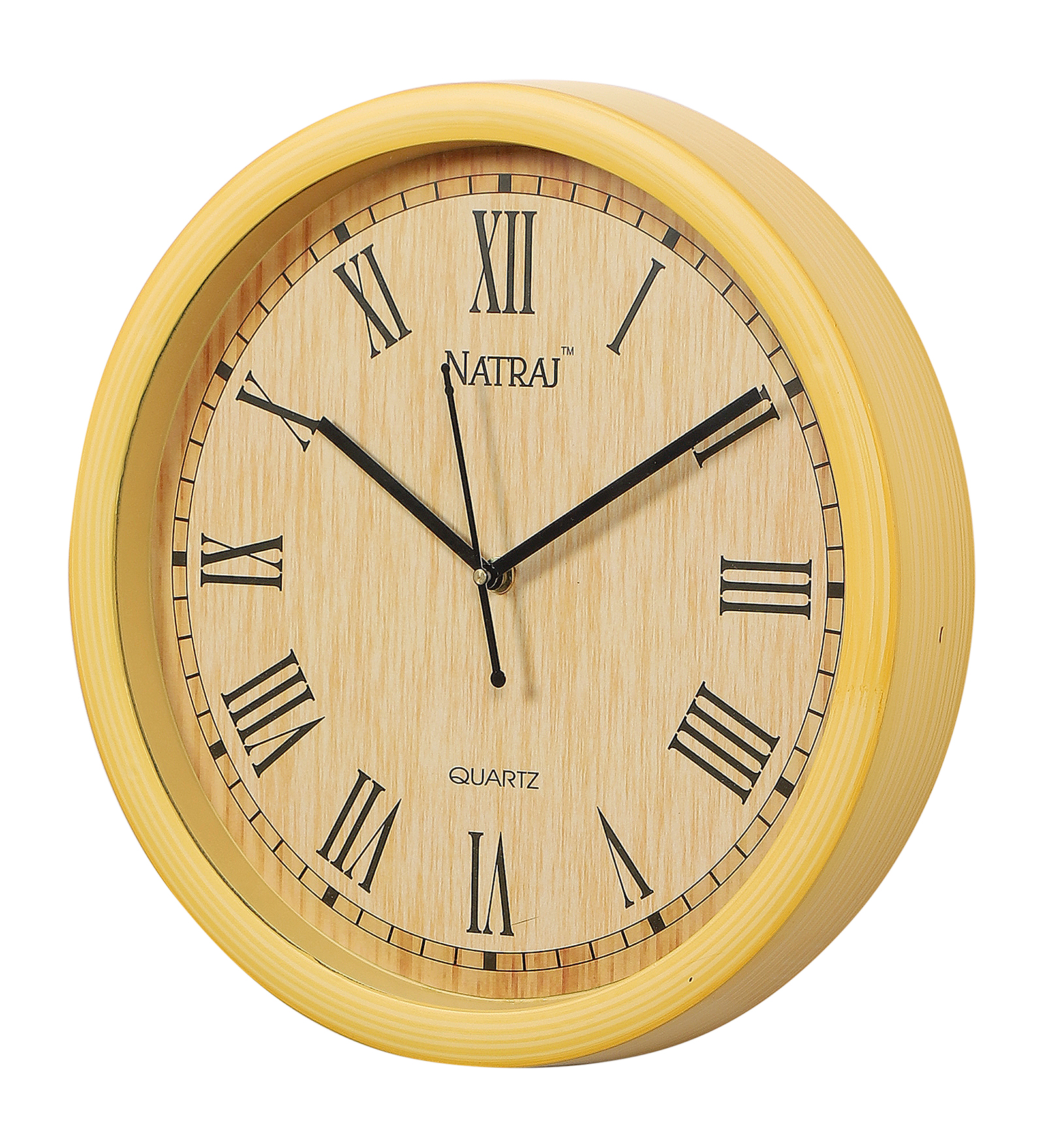 Vintage Plastic Natraj Wall Clock Decorative Timepiece | Classic Design for Living Room, Office & Café Décor - Image 6