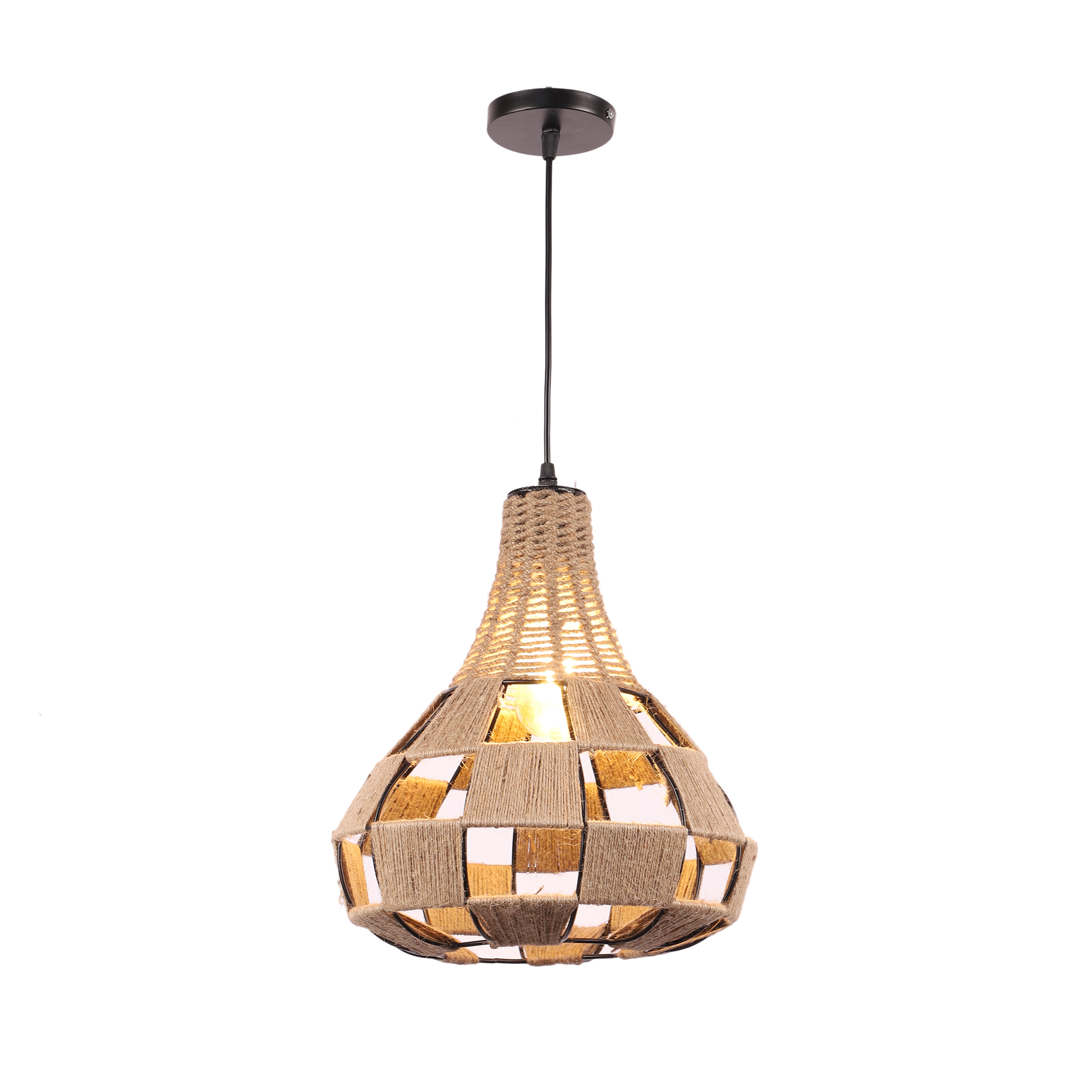 Decorative Full Rope Nest Hanging Pendant Lamp for Home & Café Lighting | Stylish Ceiling Light for Modern Interiors - Image 5