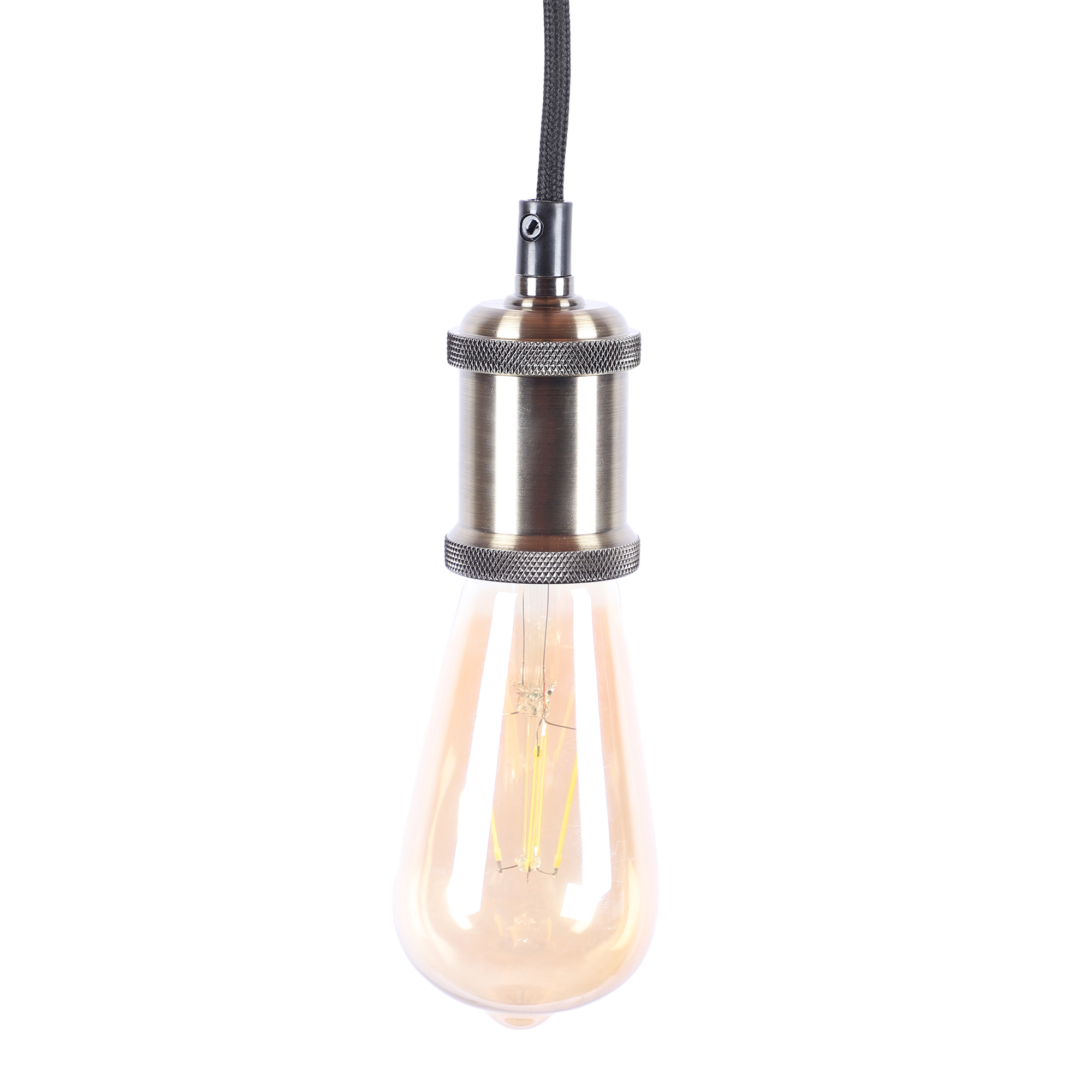Decorative Hanging Bulb with Holder Pendant Lamp for Home & Café Lighting | Stylish Ceiling Light for Modern Interiors - Image 3