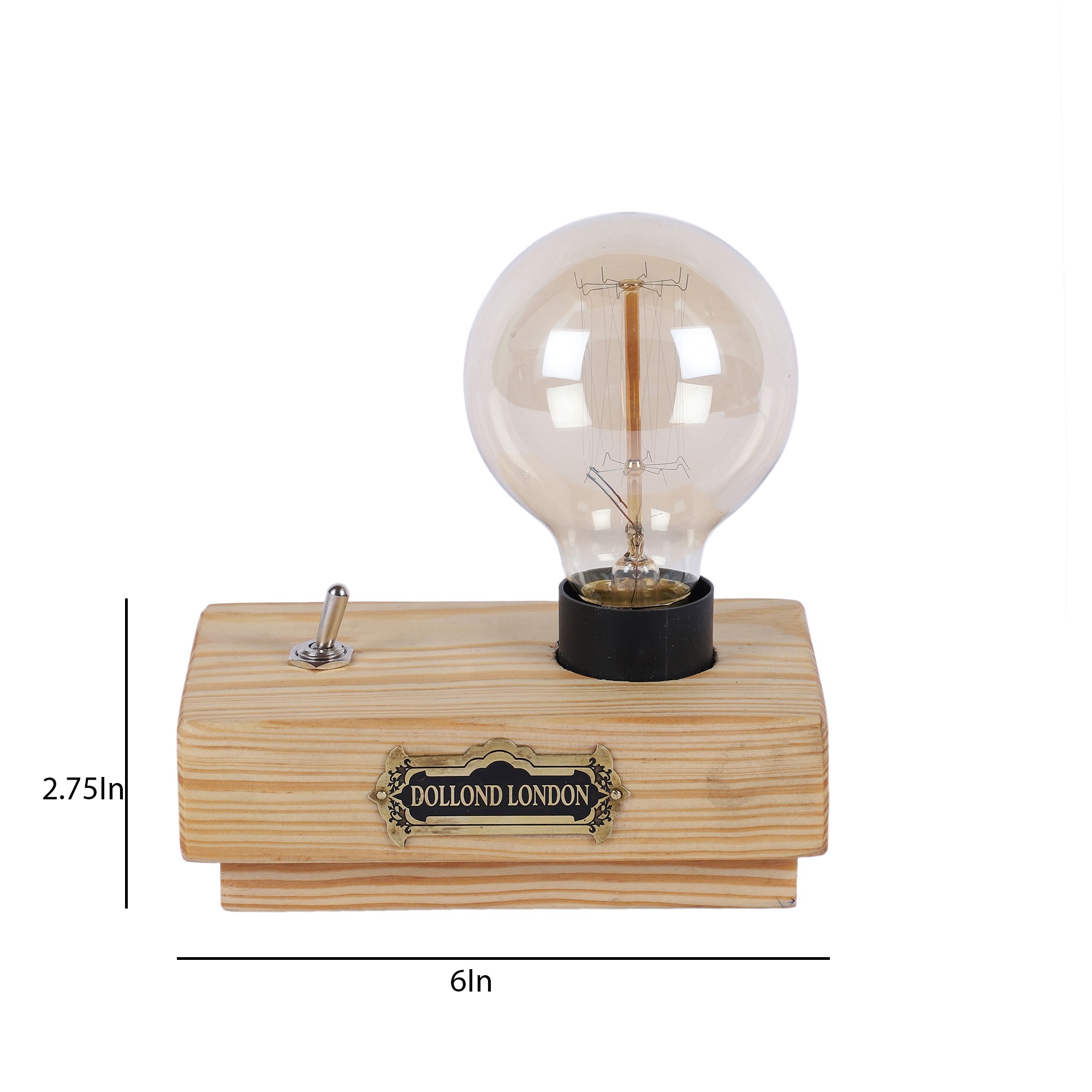 Decorative Dollond London TableLamp for Bedside & Desk Lighting | Elegant Ambient Lamp for Home & Office Décor - Image 7