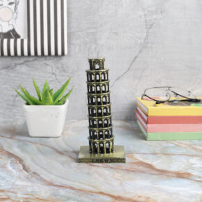 Leaning Tower of Pisa Miniature Monument Decorative Showpiece for Home & Office Décor | Collectible Souvenir Display Accent