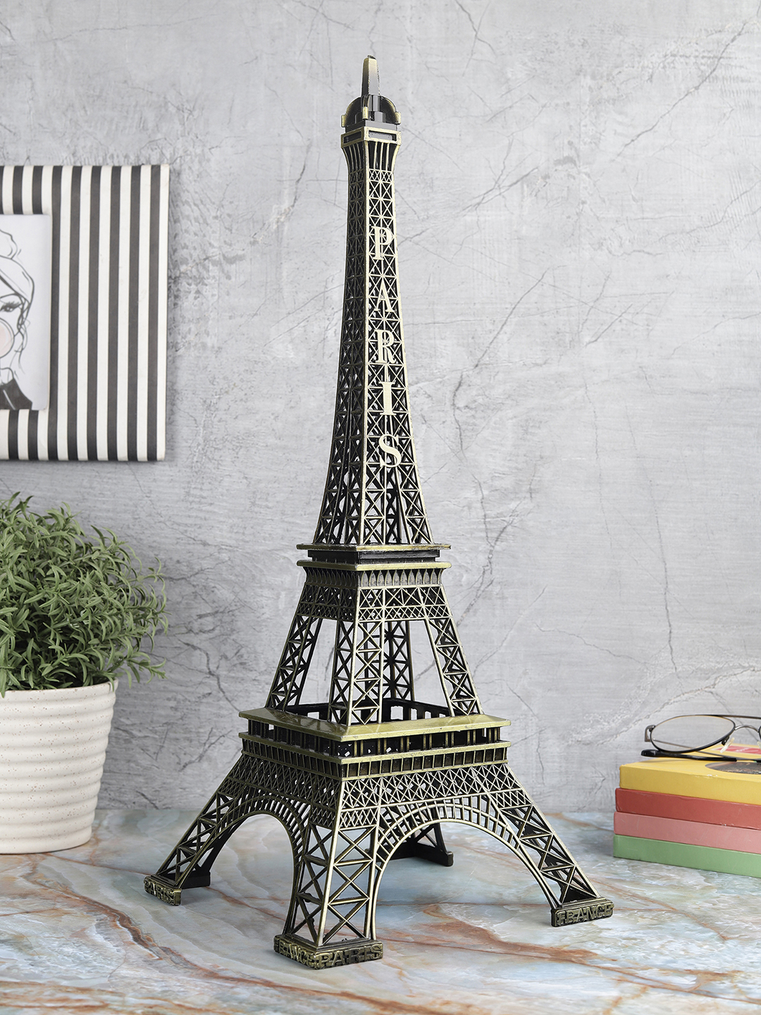Eiffel Tower 15 inches Miniature Monument Decorative Showpiece for Home & Office Décor | Collectible Souvenir Display Accent - Image 2