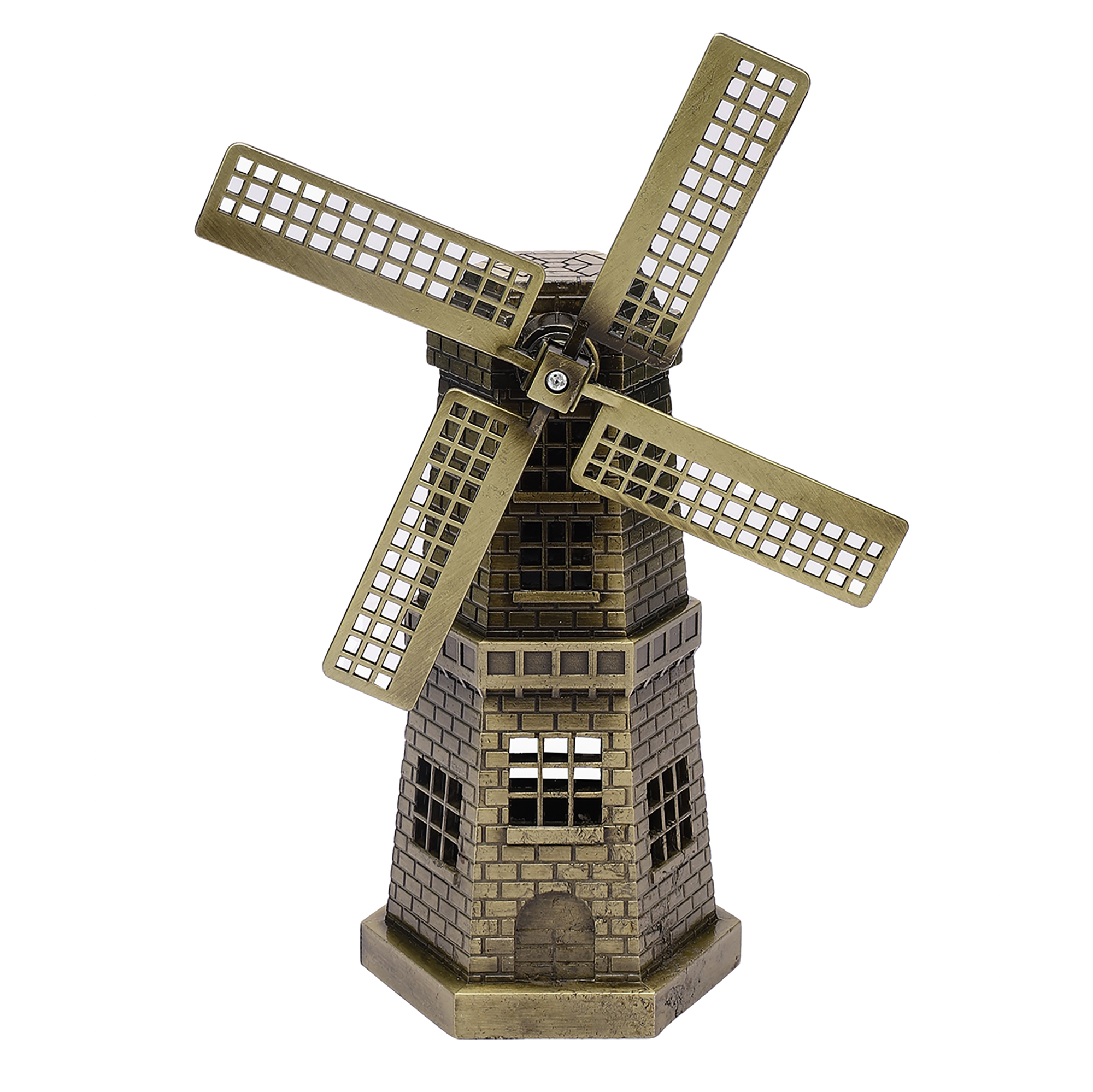 Wind Mill Miniature Monument Decorative Showpiece for Home & Office Décor | Collectible Souvenir Display Accent - Image 5