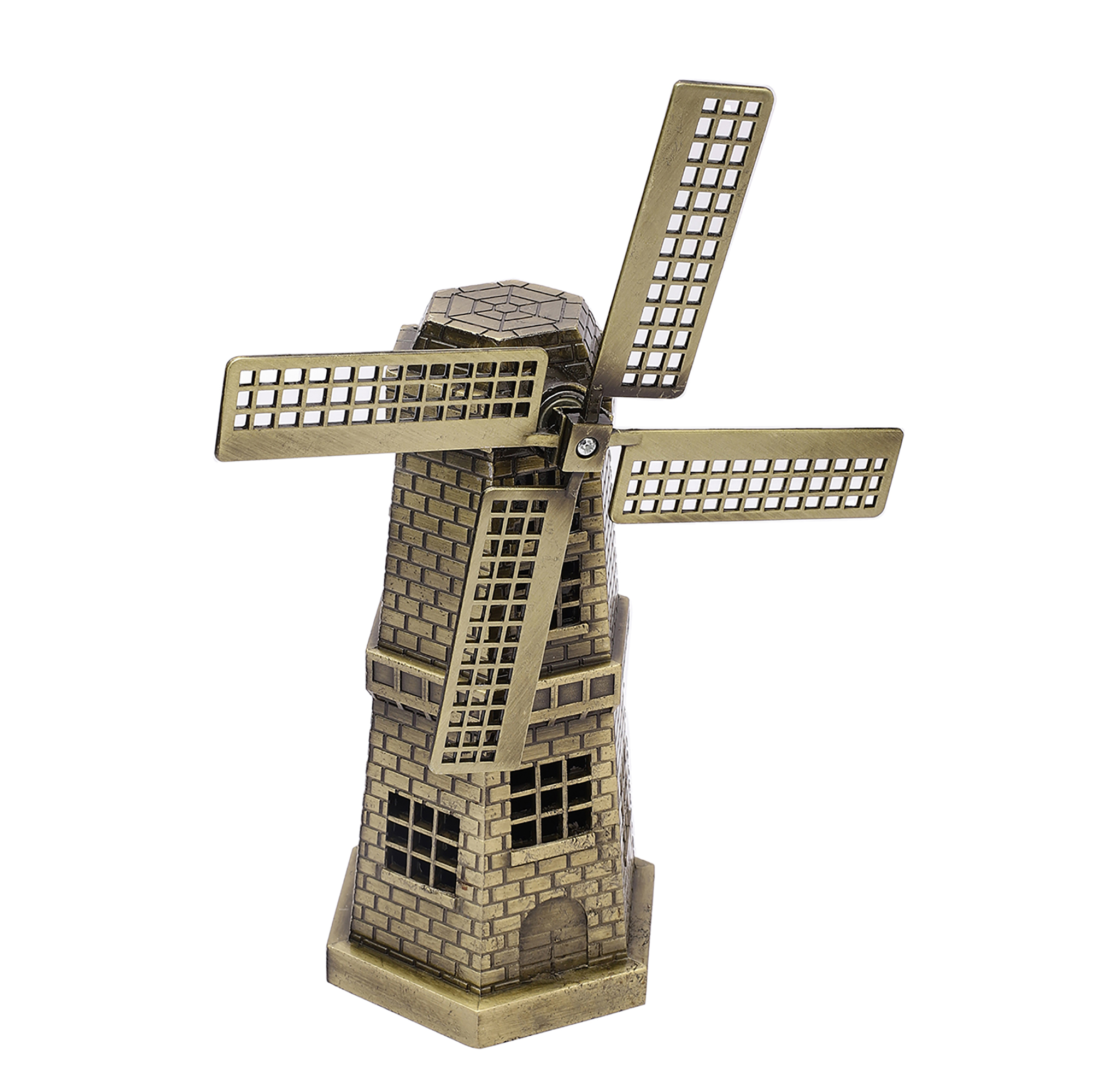 Wind Mill Miniature Monument Decorative Showpiece for Home & Office Décor | Collectible Souvenir Display Accent - Image 2