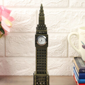 Big Ben Miniature Monument Decorative Showpiece for Home & Office Décor | Collectible Souvenir Display Accent